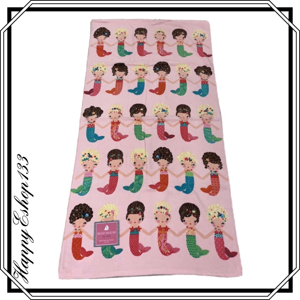 Boat House Kids 100% Cotton Beach Towel